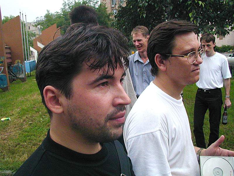 Вовка Волчков и Андрей Луценко